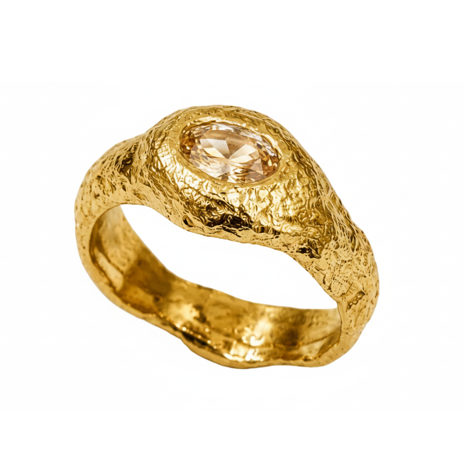 PEPITA GOLD PLATED RING