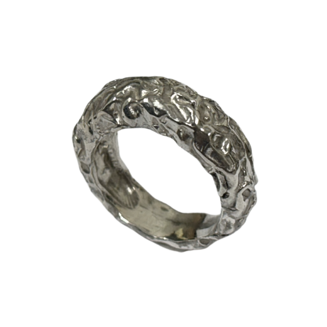 ANILLO CEREBRO PLATA