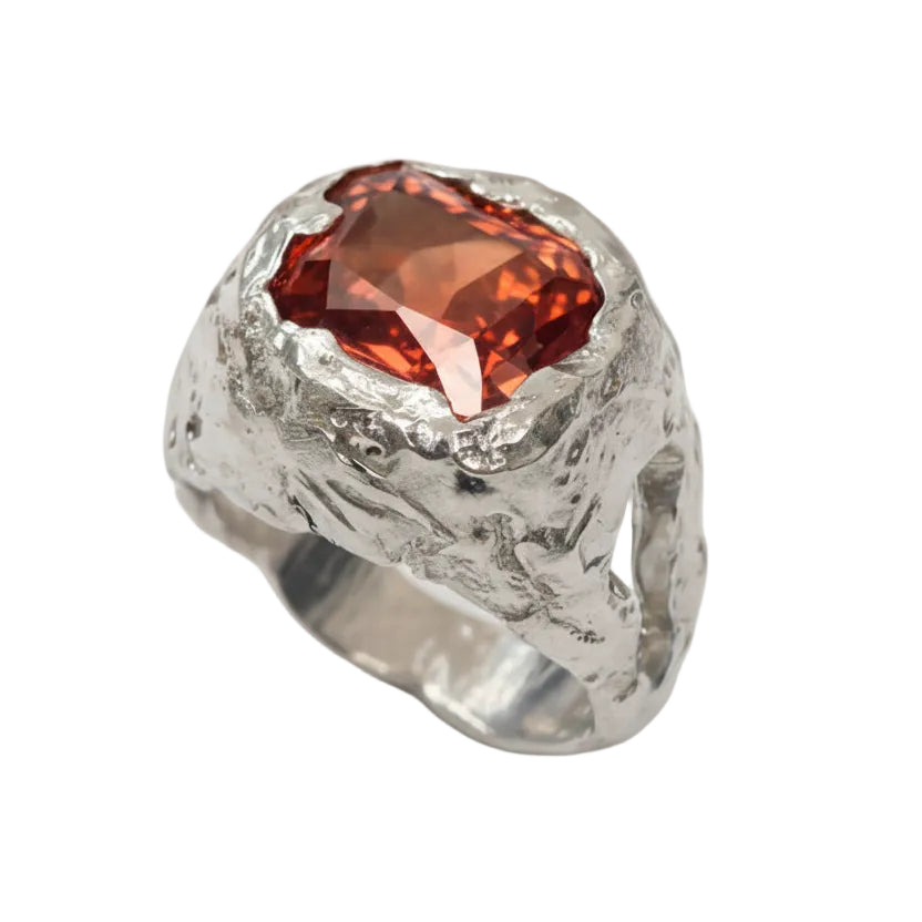ANILLO PLATA SPICY CARAMEL