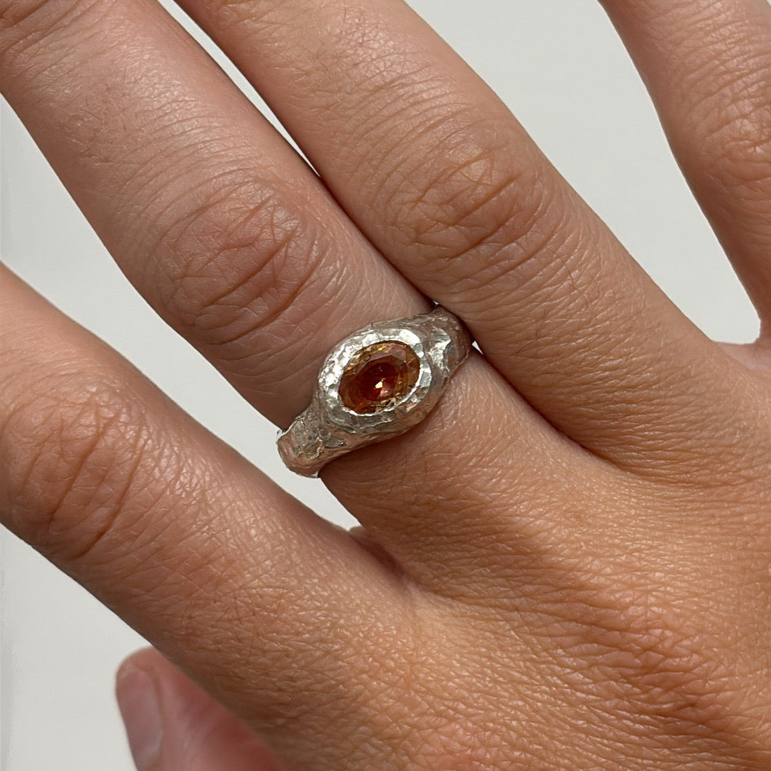 ANILLO PEPITA CHAMPAGNE