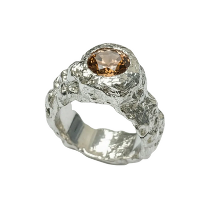 CROCO PLATA PIEDRA BROWN