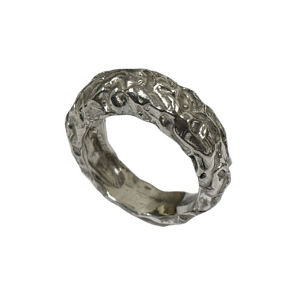 ANILLO CEREBRO PLATA
