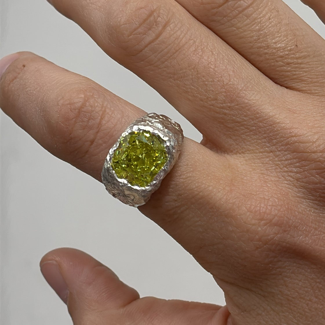 ANILLO PLATA COSMO