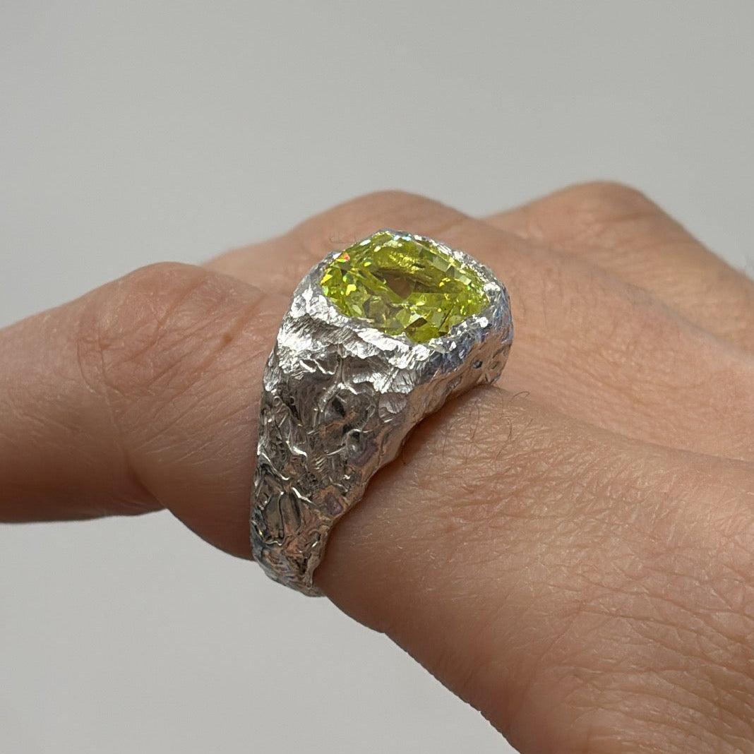 ANILLO PLATA COSMO