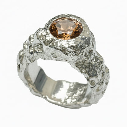 CROCO PLATA PIEDRA BROWN