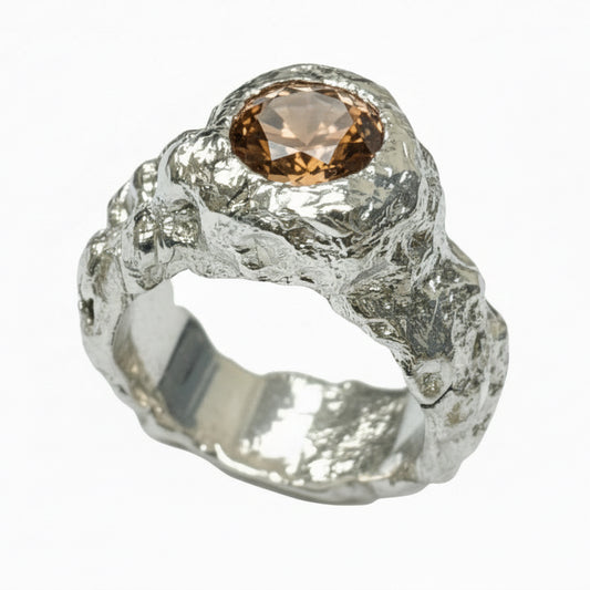 CROCO PLATA PIEDRA BROWN