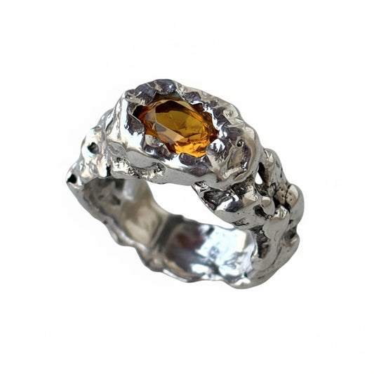 HORIZONTAL CROCO RING