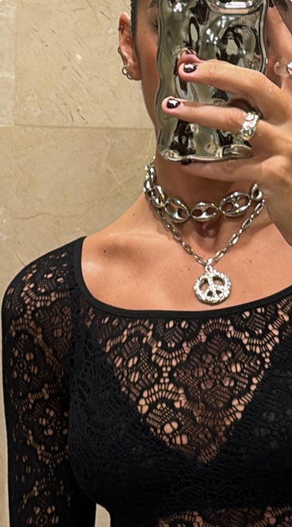 KEINEMUSIK SILVER PENDANT