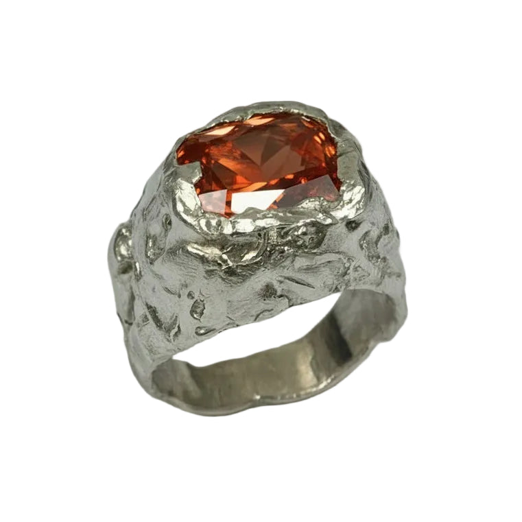 ANILLO PLATA SPICY CARAMEL