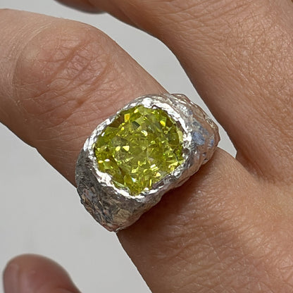 ANILLO PLATA COSMO